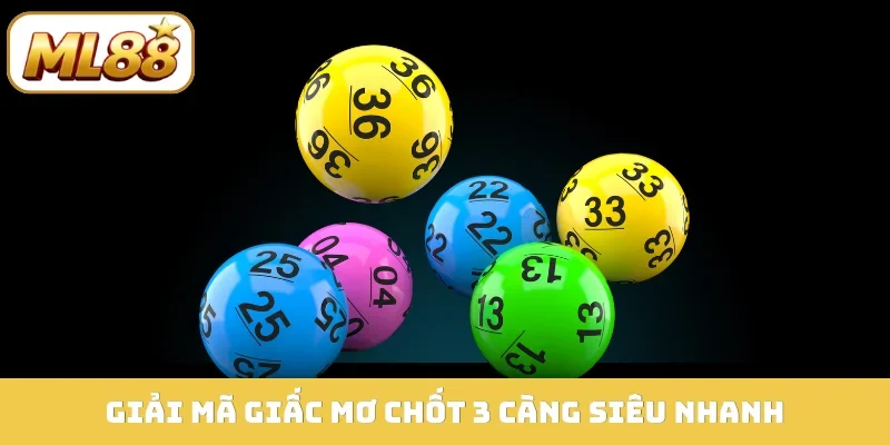 Giải mã giấc mơ chốt 3 càng siêu nhanh